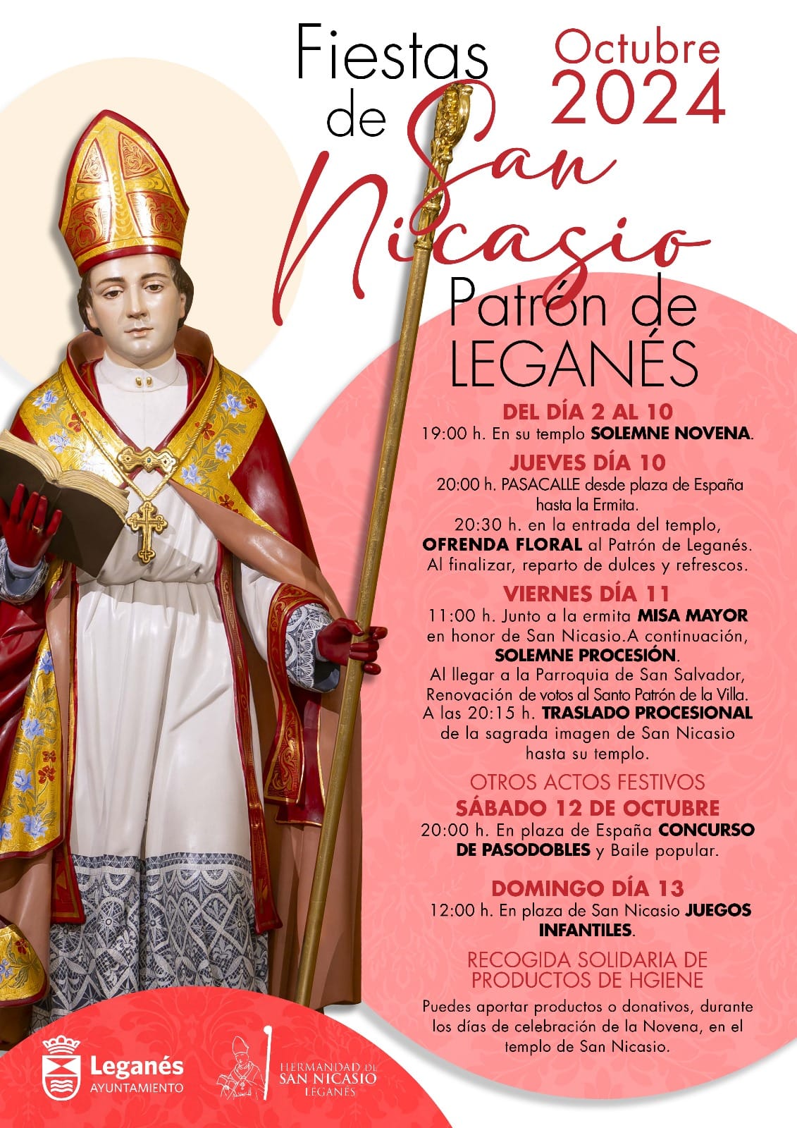 Fiestas patronales en honor a San Nicasio 2024 Leganés